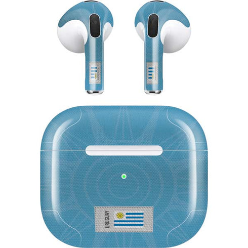 Uruguay Soccer Flag Apple AirPods (3rd Gen 2021) Skin